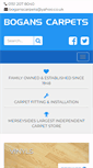 Mobile Screenshot of boganscarpets.com
